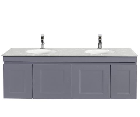 HAMPTON MATTE GREY VANITY 1500MM