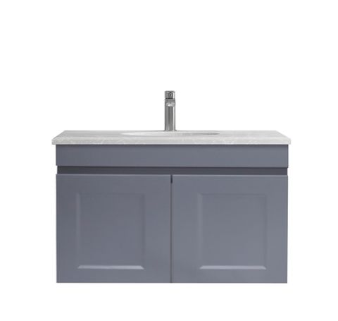 HAMPTON MATTE GREY VANITY 600MM