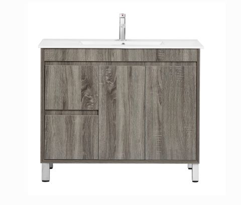 MAXIMO 900X460X850 FREE STANDING L/H DRAWER VANITY