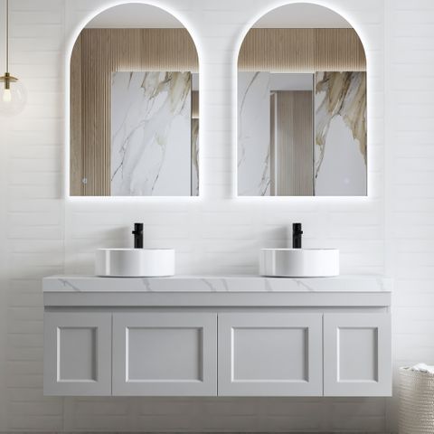 HAMPTON MARK II MATTE GREY 1500 VANITY