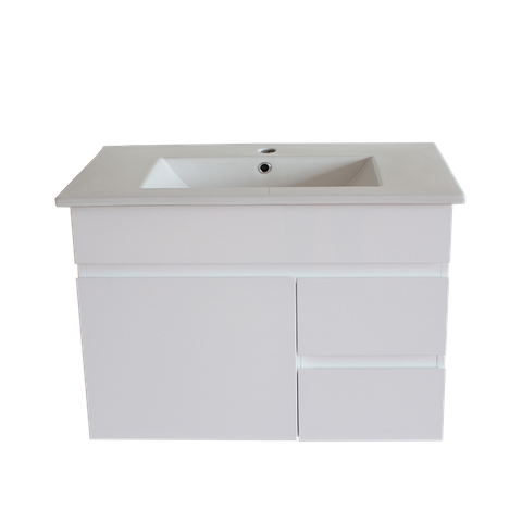 PAVIA 750X460 WH RHD VANITY