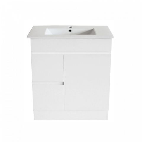 PVC 750X360 VANITY LEG LEFT HAND DRAWER