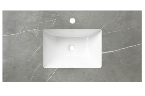 750 STONE GREY UM WITH BASIN