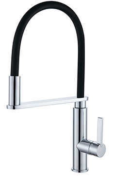 PULL OUT SINK MIXER MATT BLK