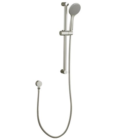 PAVIA SHOWER RAIL BRUSH NICKEL