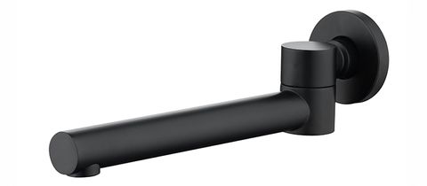 PAVIA SWIVEL BATH SPOUT RN BLK