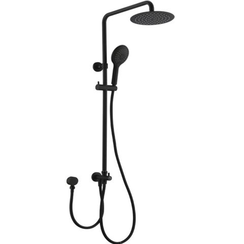 PAVIA SHOWER DUAL HOSE RN BLK