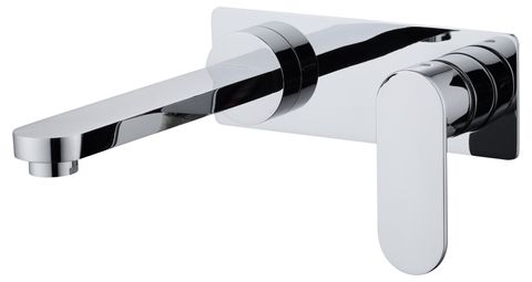 VETTO WALL BASIN MIXER CHROME