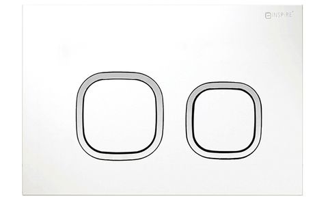 SOFT SQ PUSH PLATE MATTE WHITE