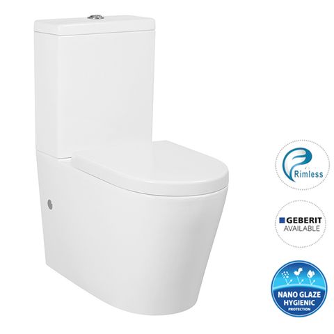 ALZANO RIMLESS TOILET SUITE